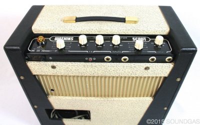 Watkins Scout Vintage Valve Amplifier (Top)