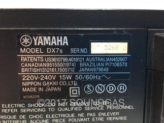 Yamaha DX-7S