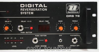 DYNACORD DRS 78 DIGITAL REVERBERATION SYSTEM