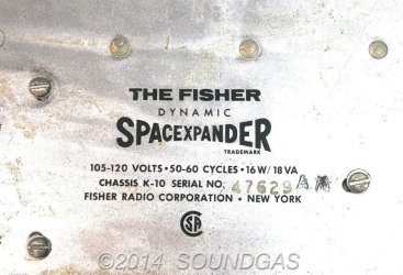 FISHER DYNAMIC SPACE EXPANDER K-10