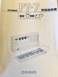 Casio PT-7 Pocket Synthesizer (Boxed)