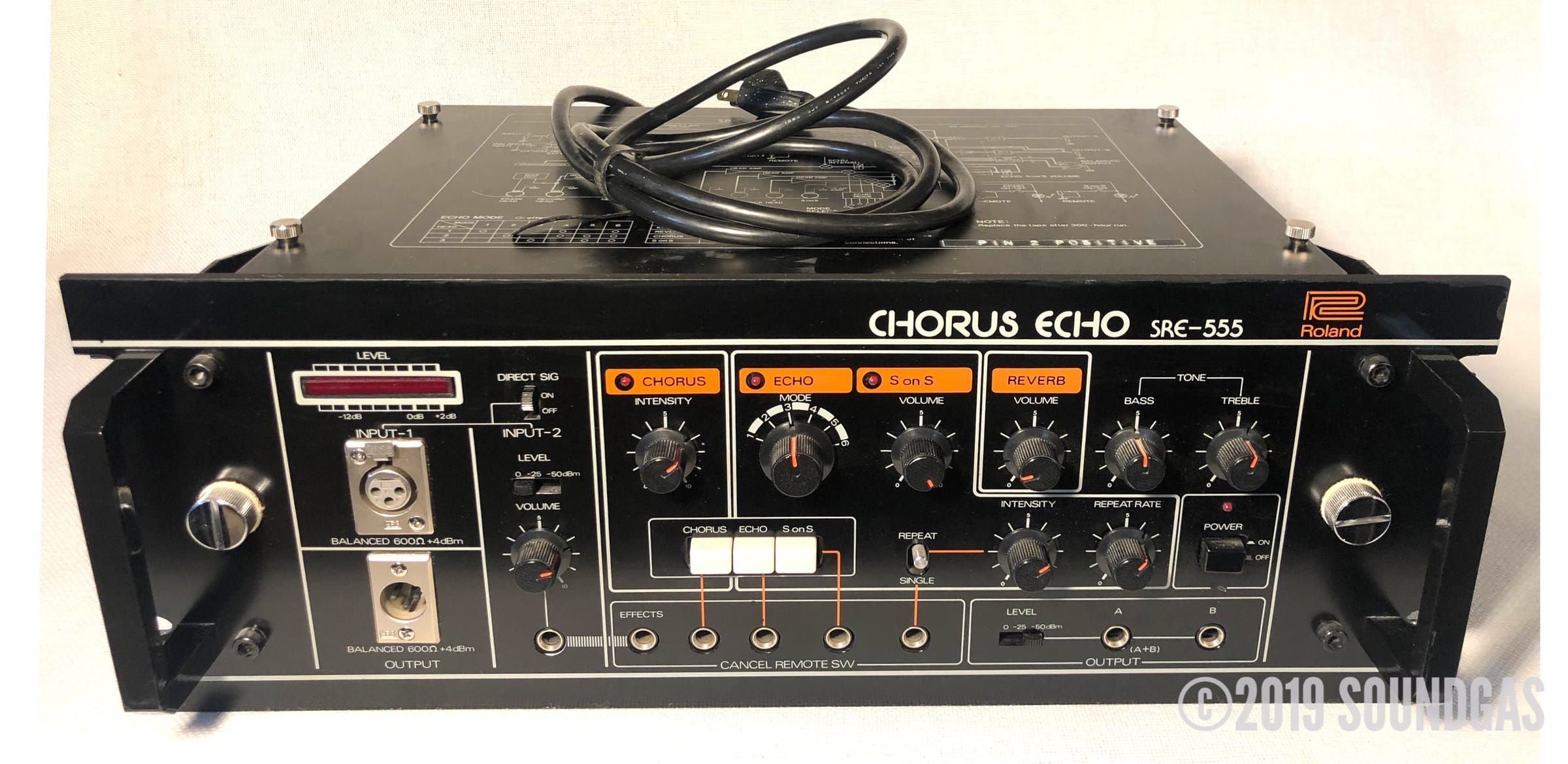 はありませ】 Roland CHORUS ECHO SRE-555 テープエコー おもちゃ・