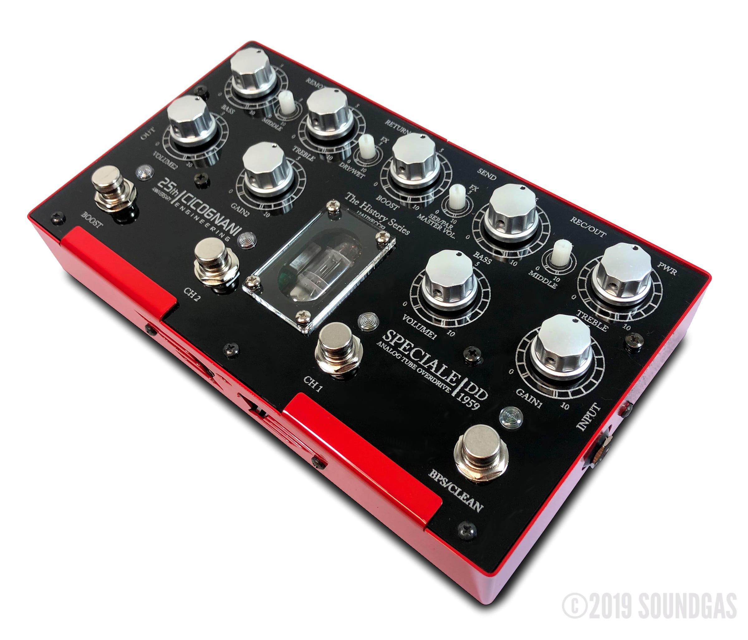 Cicognani Engineering Speciale Dd 1959 Analog Tube Overdrive Pedal
