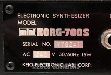 Korg MiniKORG-700S