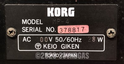 Korg Mono/Poly MP-4
