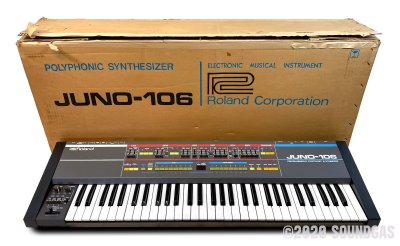Roland Juno-106 – Boxed!