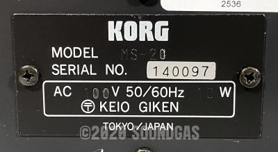 Korg MS-20