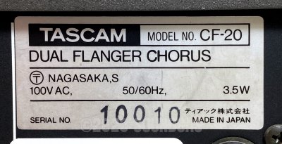 Tascam CF-20 Dual Flanger/Chorus