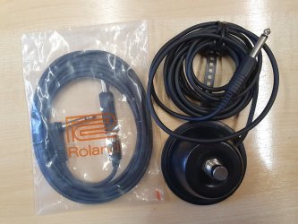 Roland Foot Switch & Audio Cable