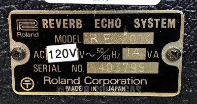 Roland RE-201 Space Echo – Early Preamps