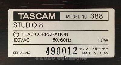 Tascam 388 Studio 8
