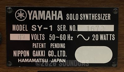 Yamaha SY-1