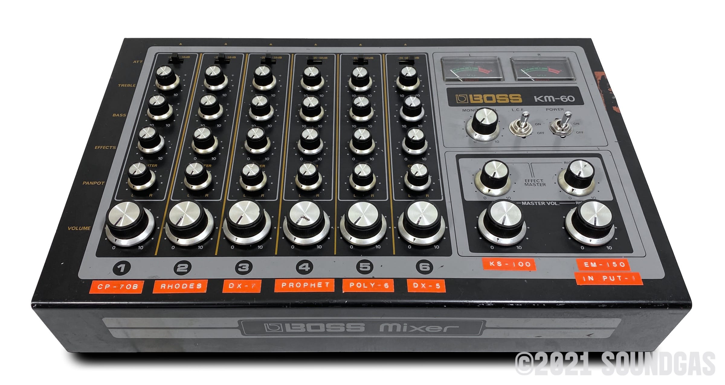 Boss KM-60 Mixer 6-channel mixer FOR SALE - Soundgas