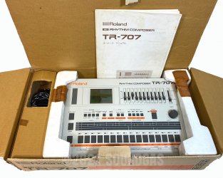 Roland TR-707 Expanded (727 808 909 Linn LM1 DMX) – Boxed