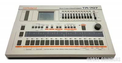 Roland TR-707 Expanded (727 808 909 Linn LM1 DMX)