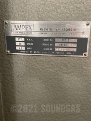 Ampex 300, 350-2 & 351-3