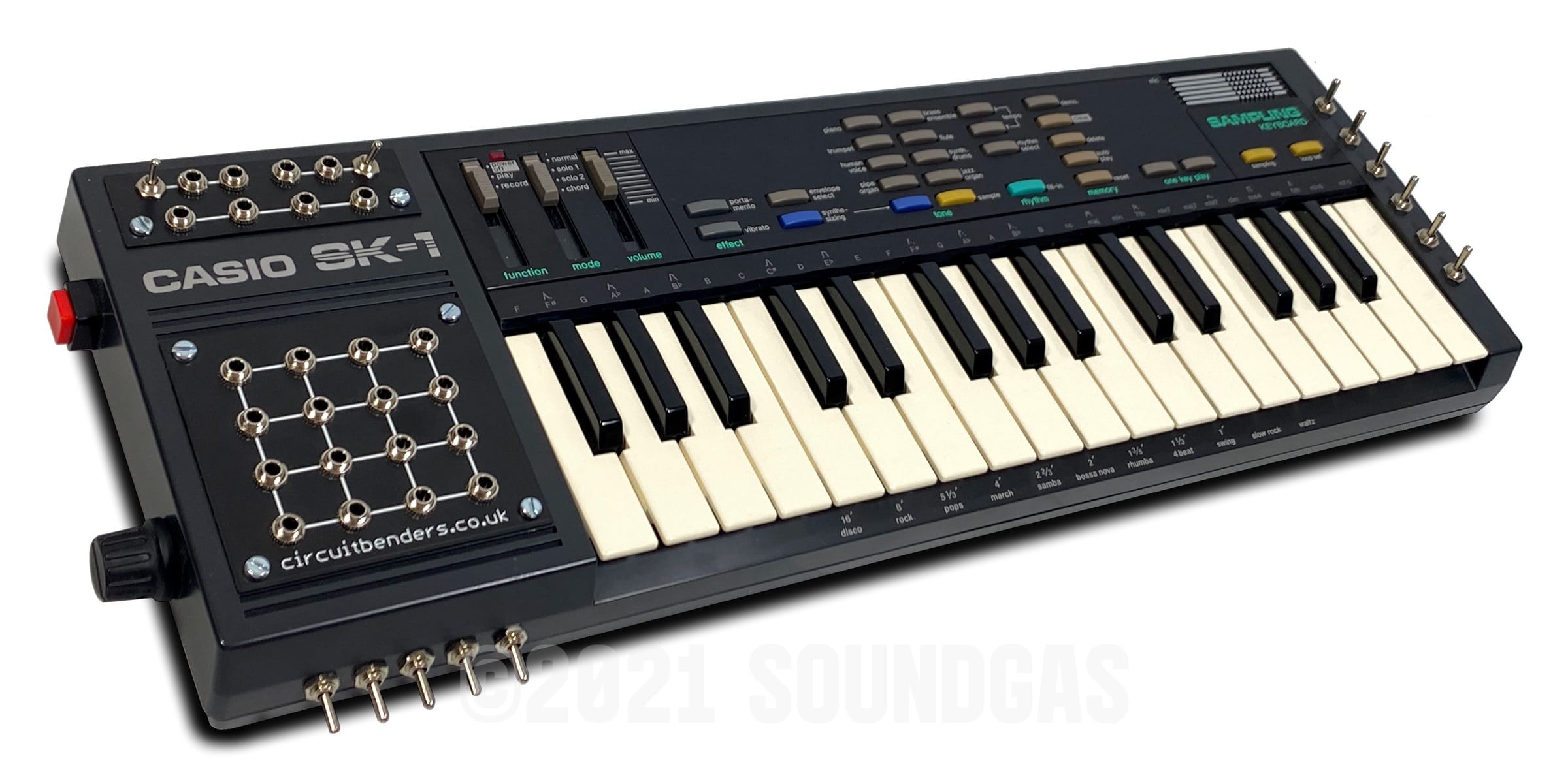 Casio SK-1 Sampling Keyboard Circuitbent - Serviced FOR SALE 