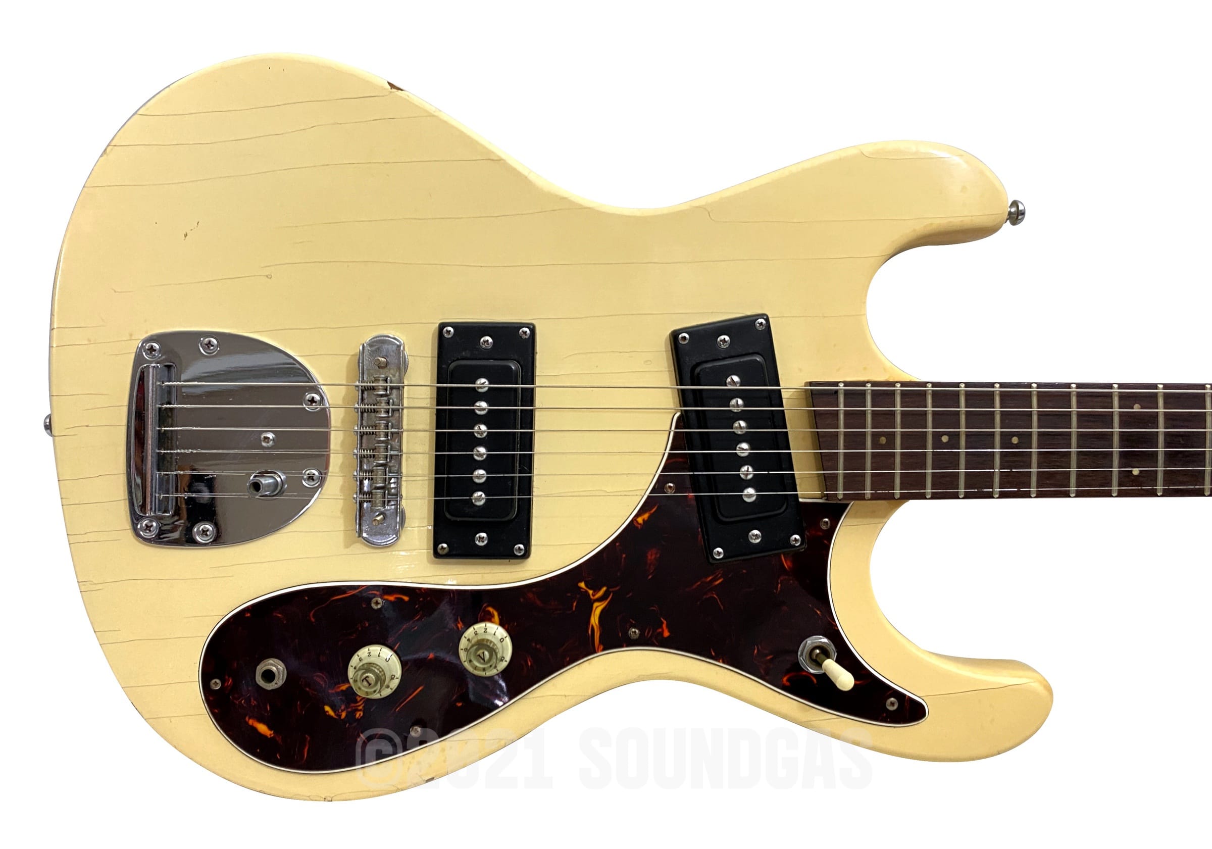 Guyatone LG127T 'Mosrite' c1970 Guitar FOR SALE - Soundgas
