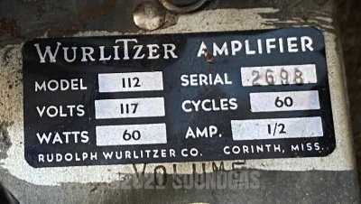 Wurlitzer Model 112