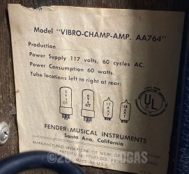 Fender Vibro Champ – 1968 Drip Edge
