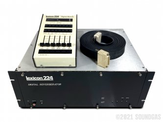 Lexicon 224 Digital Reverb + Remote