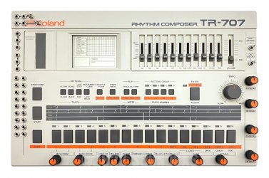 Roland TR-707 Circuitbent + Expanded (727 808 909, 4 Soundgas Banks)