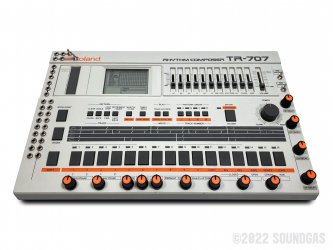 Roland TR-707 Circuitbent + Expanded (727 808 909, 4 Soundgas Banks)