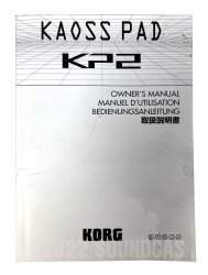 Korg Kaoss Pad KP-2 Circuitbent