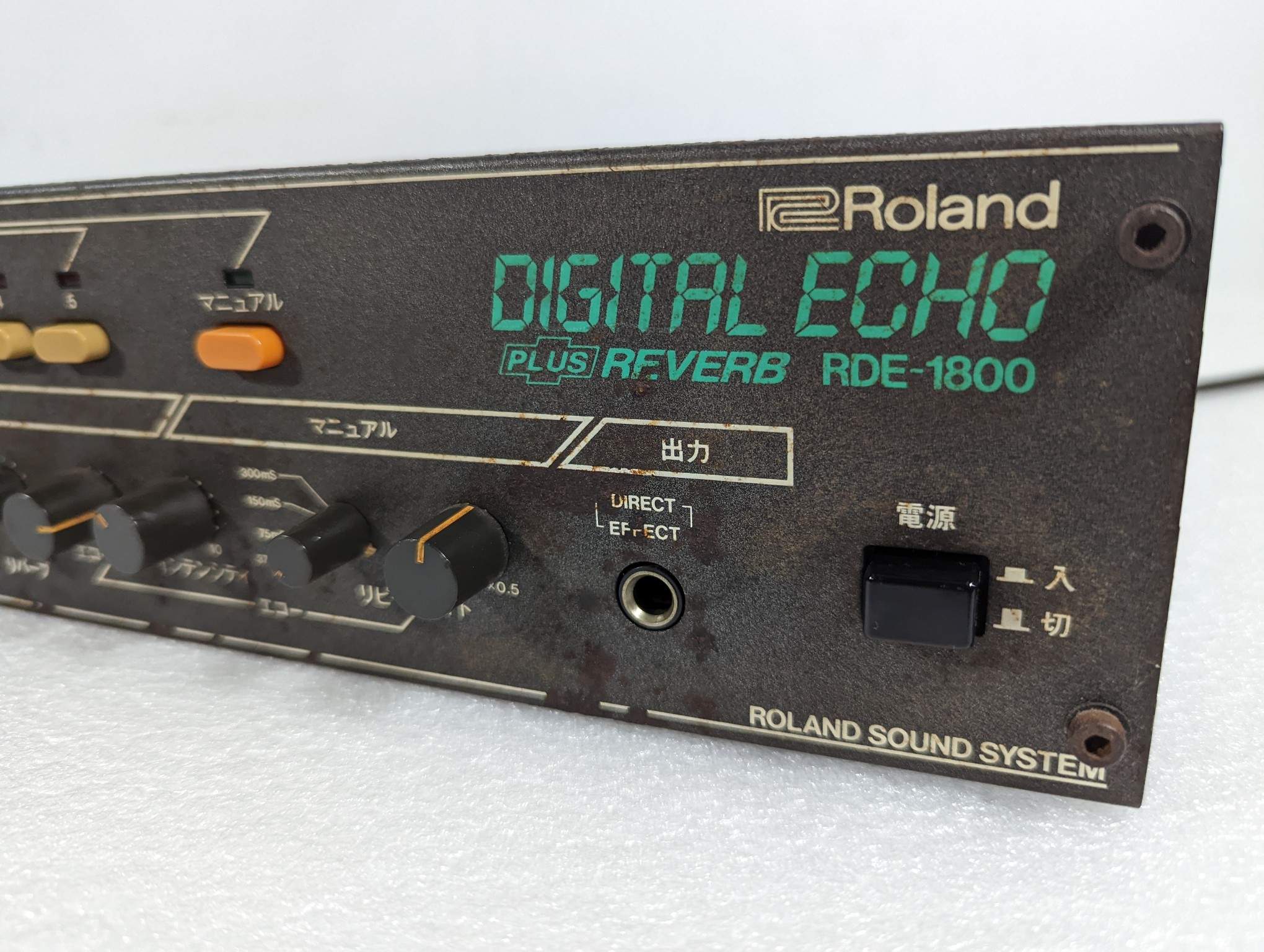 Roland RDE-1800 Digital Echo + Spring Reverb FOR SALE - Soundgas