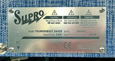 Supro Thunderbolt S6420