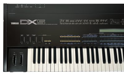 Yamaha DX5, BC1, ROMs, Cased / DX-5
