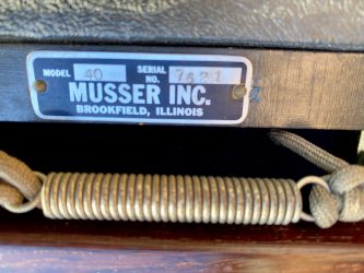 Musser M40 2.5 Octave Rosewood Xylophone