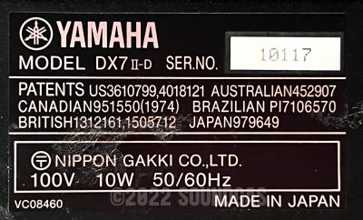Yamaha DX7IID / DX-7