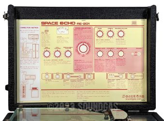 Roland RE-201 Space Echo, Early Preamps, Zero Head Gain