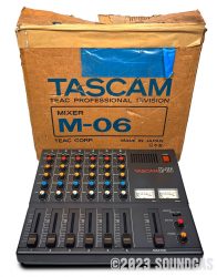 Tascam M-06 – Mint, Box