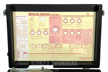 Roland RE-201 Space Echo, Early Preamp Mod, Zero Head Gain