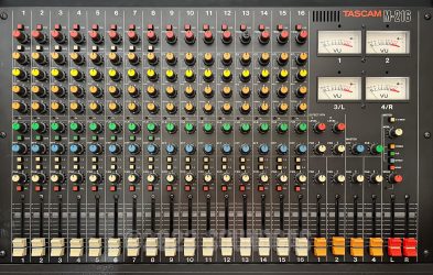 Tascam M-216, 8x Direct Out Mod