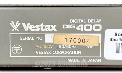 Vestax DIG 400 Digital Delay