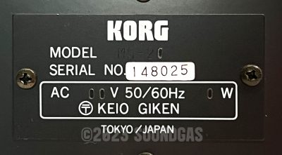Korg MS-20 & Case
