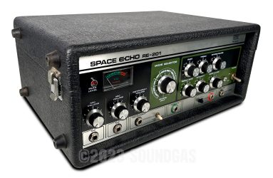 Roland RE-201 Space Echo, Early Preamp Mod, Zero Head Gain