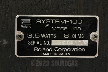 Roland System-100 Model 109 Speakers (Pair)