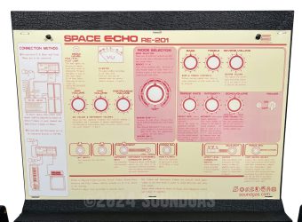 Roland RE-201 Space Echo – Early Preamp Mod, Zero Head Gain